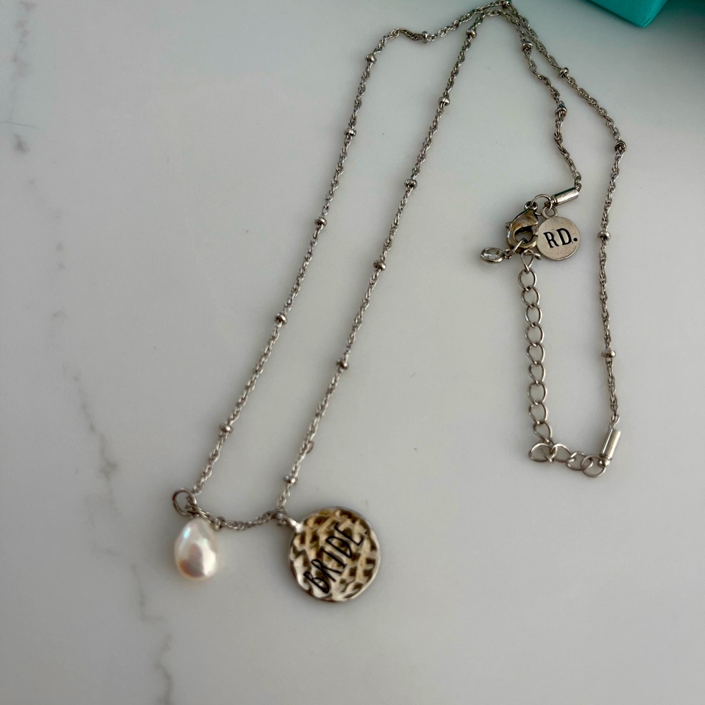 Rae Dunn Bride Necklace Bridal Favors 12$
